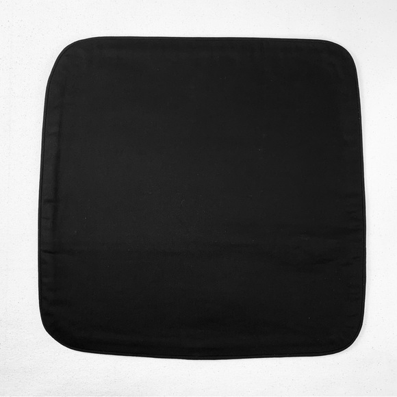 3 Pc Set Designer P Kaufmann Waverly Solid Black Pillow Covers - Picture 3 of 8